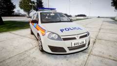 Vauxhall Astra 2010 Police [ELS] Whelen Liberty pour GTA 4