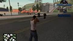 C-HUD Unique Ghetto pour GTA San Andreas