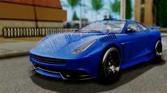 GTA 5 Dewbauchee Massacro Racecar für GTA San Andreas