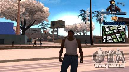 C-HUD Ghetto Life pour GTA San Andreas