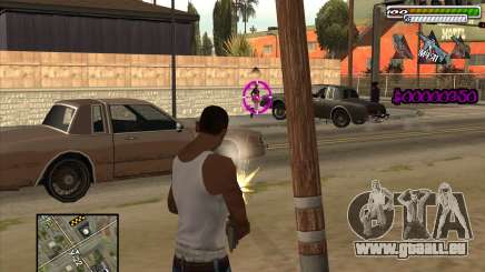 C-HUD for Ballas pour GTA San Andreas