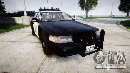 Ford Crown Victoria Highway Patrol [ELS] Vision pour GTA 4