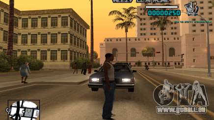 C-HUD Weezy pour GTA San Andreas