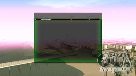 New green SampGUI für GTA San Andreas