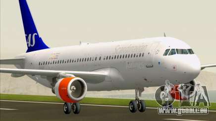 Airbus A320-200 Scandinavian Airlines - SAS pour GTA San Andreas