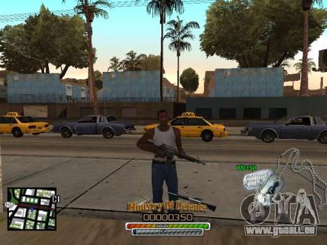 C-HUD для de l'Armée pour GTA San Andreas