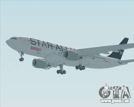 Airbus A330-200 SWISS (Star Alliance Livery) pour GTA San Andreas