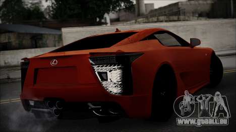 Lexus LFA pour GTA San Andreas