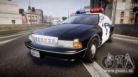 Chevrolet Caprice 1990 LCPD [ELS] Patrol für GTA 4