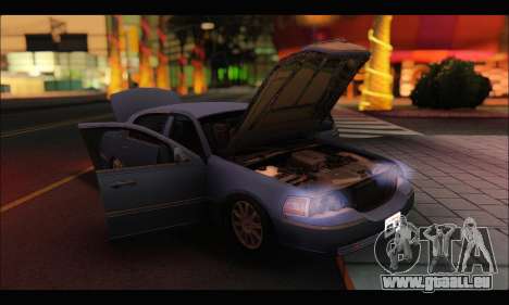 Lincoln Towncar (IVF) pour GTA San Andreas