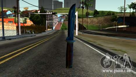 Knife from Kuma War pour GTA San Andreas