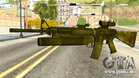 Assault Rifle from Global Ops: Commando Libya für GTA San Andreas