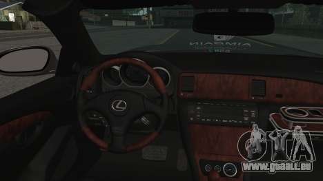 Lexus SC430 pour GTA San Andreas