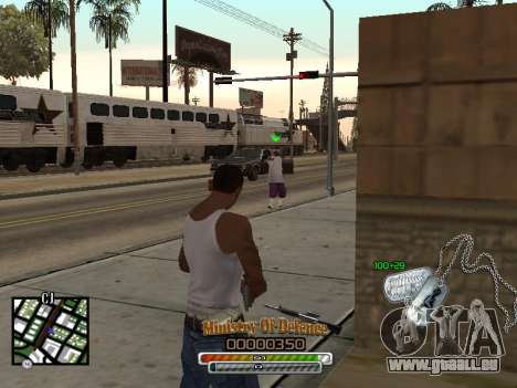 C-HUD для de l'Armée pour GTA San Andreas