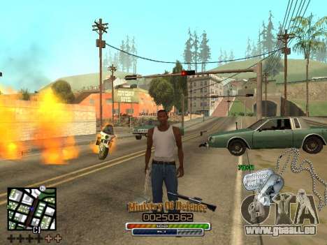 C-HUD для de l'Armée pour GTA San Andreas