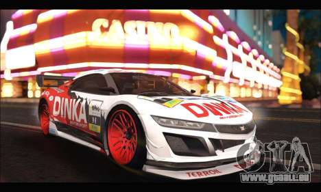 Dinka Jester Racear (GTA V) für GTA San Andreas