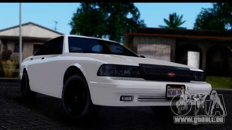 Civillian Vapid Stanier II from GTA 4 IVF pour GTA San Andreas