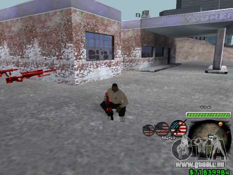 C-HUD for Ghetto pour GTA San Andreas