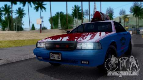 Taxi Vapid Stanier II from GTA 4 pour GTA San Andreas