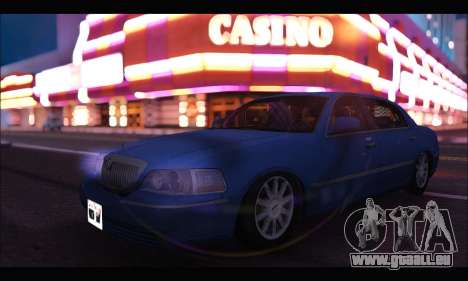 Lincoln Towncar (IVF) für GTA San Andreas