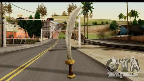 Scimitar Sword From Skyrim für GTA San Andreas