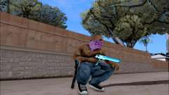Blueline Gun Pack pour GTA San Andreas