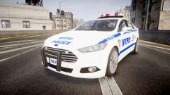 Ford Fusion 2014 NYPD [ELS] pour GTA 4