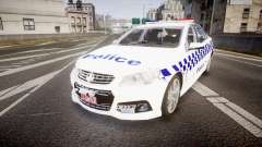 Holden VF Commodore SS Victorian Police [ELS] für GTA 4