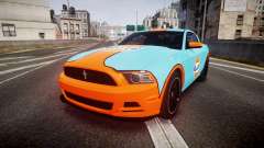 Ford Mustang Boss 302 2013 Gulf pour GTA 4