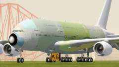 Airbus A380-800 F-WWDD Not Painted pour GTA San Andreas