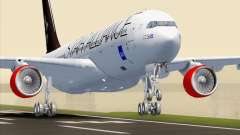 Airbus A330-300 SAS Star Alliance Livery pour GTA San Andreas