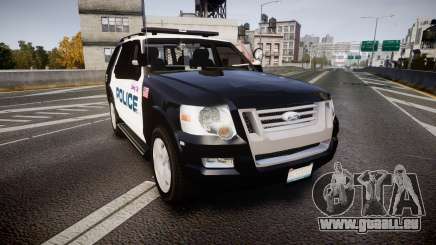 Ford Explorer 2008 Police [ELS] pour GTA 4