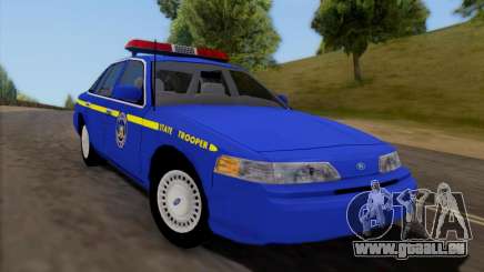 Ford Crown Victoria 1992 State Patrol für GTA San Andreas