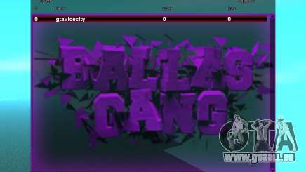 SampGUI Ballas Gang pour GTA San Andreas