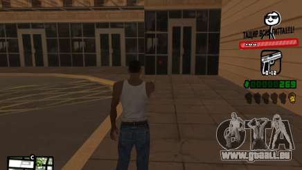 C-HUD for Ghetto pour GTA San Andreas