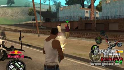 С-HUD RedBull pour GTA San Andreas