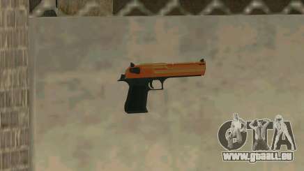 Orange Desert Eagle für GTA San Andreas