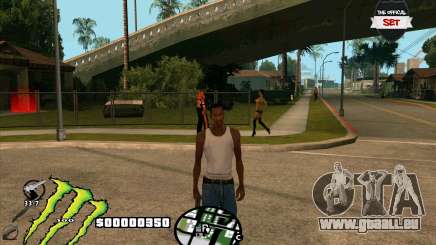 C-HUD Monster Energy pour GTA San Andreas