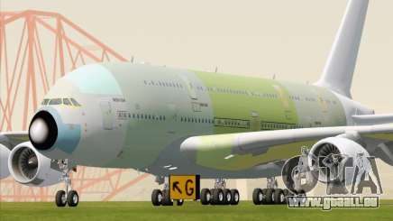 Airbus A380-800 F-WWDD Not Painted pour GTA San Andreas