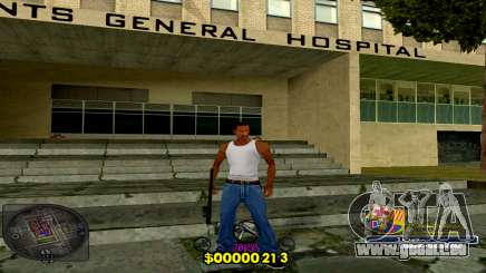 C-HUD Barcelona für GTA San Andreas