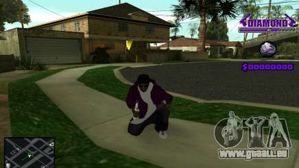 C-HUD Diamond Gangster für GTA San Andreas