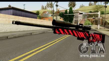 Red Tiger Sniper Rifle für GTA San Andreas