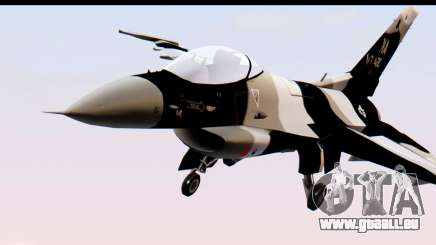 F-16 Aggressor Squadron Alaska Black Camo für GTA San Andreas