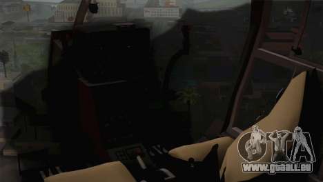 SA 342 Serbian Police Gazelle CAMO für GTA San Andreas