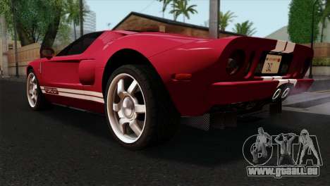 Ford GT FM3 Rims für GTA San Andreas