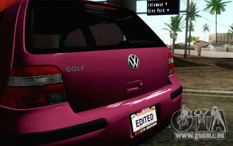 Volkswagen Golf v5 Stock für GTA San Andreas