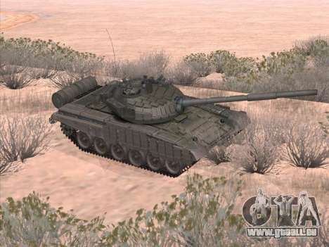 Réservoir T-72B pour GTA San Andreas