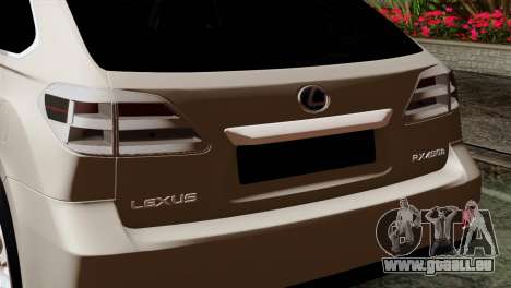 Lexus RX450H v2 für GTA San Andreas