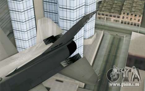 Mitsubishi F-2 Blue JASDF Skin pour GTA San Andreas