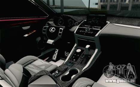 Lexus NX 200T v3 pour GTA San Andreas
